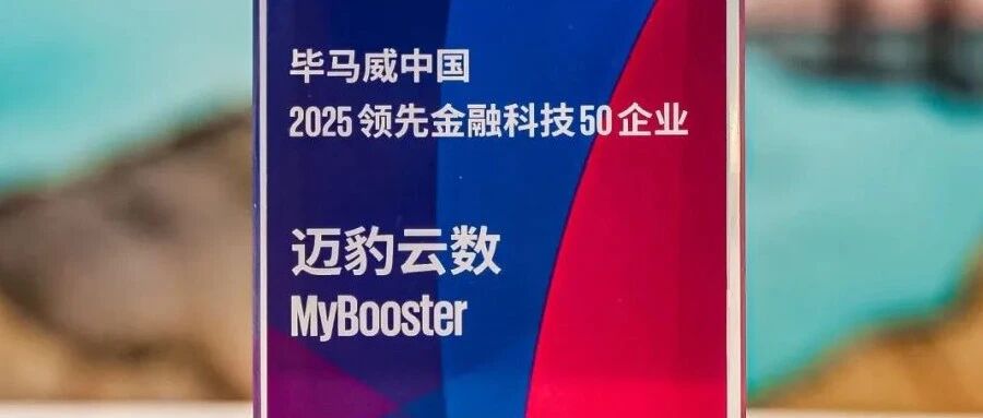 迈豹云数首次入选“毕马威中国金融科技双50”榜单- 大数跨境