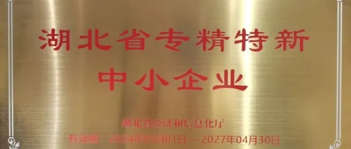 楚商数科荣获“湖北省专精特新中小企业”-“不服周”精神的践行者