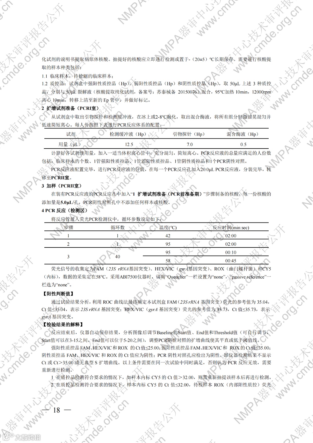 幽门螺杆菌23S rRNA基因与gyrA基因突变检测试剂盒(荧光PCR法)_17.png