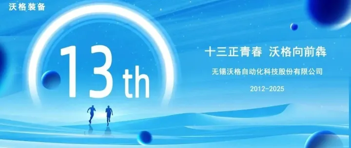 十三正青春，沃格向前犇 | 热烈庆祝沃格装备十三周年快乐