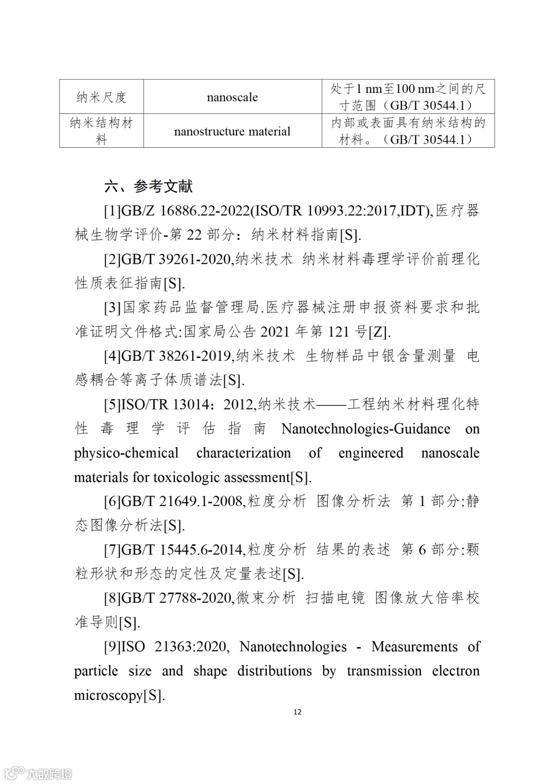 应用纳米材料的医疗器械安全性和有效性评价指导原则 第二部分:理化表征_12.png