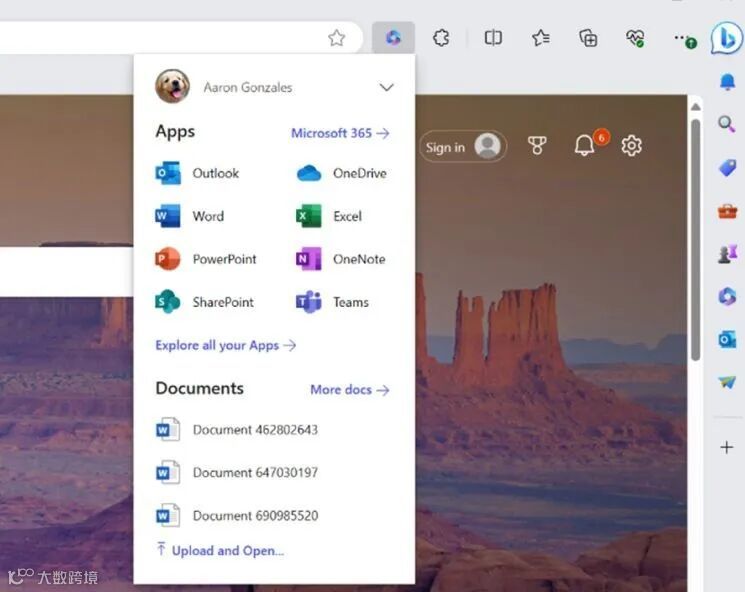 微软 Microsoft 365 推出多项新功能:浏览器扩展、iOS 小组件等