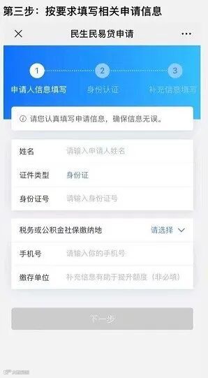 民生银行民易贷