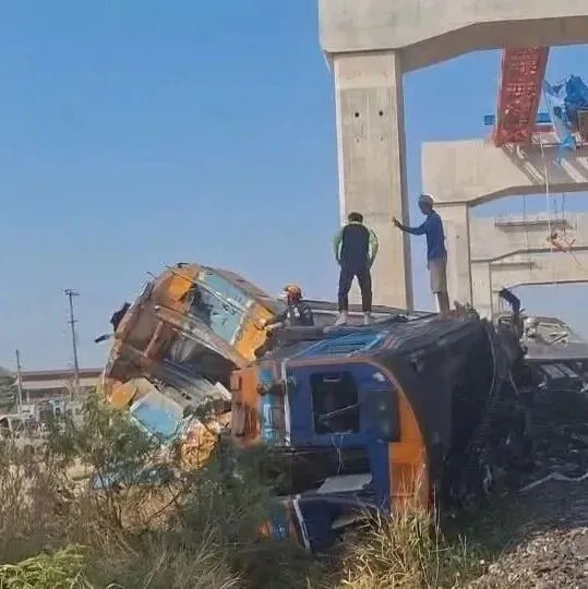 国际新闻丨突发！泰国在建高铁发生事故，已致22人死亡！
