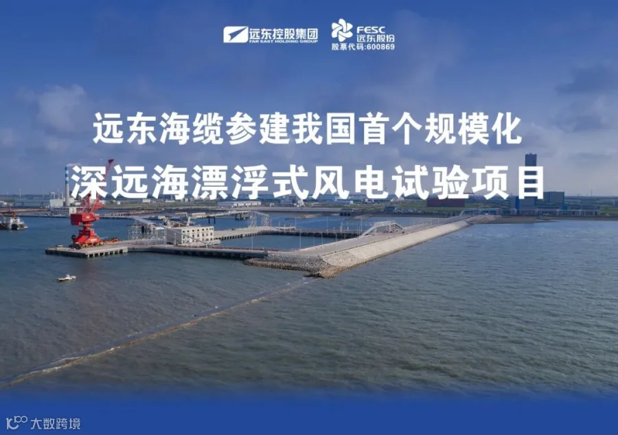 深远海首选！远东海缆参建我国首个规模化深远海漂浮式风电试验项目- 大数跨境