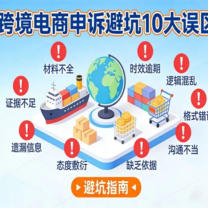 跨境电商申诉避坑10大误区：很多卖家栽在第3个