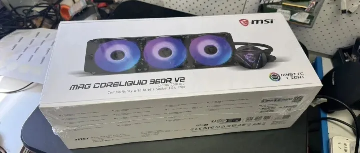 MSI MAG CoreLiquid 360R V2 360mm 一体式水冷 全新未拆封