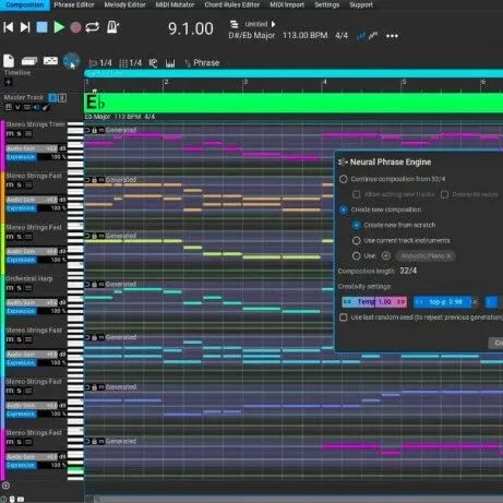 MusicDevelopments 发布 RapidComposer 6 高级音乐<em>作曲</em>软件