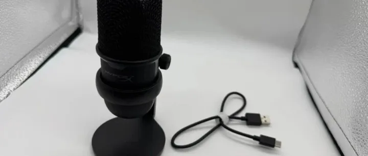 HyperX SoloCast USB 电容麦克风 SLC001 即插即用 含原装支架