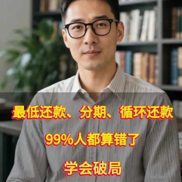 信用卡三种还款方式大比拼：最低还款、分期、循环还款，谁最划算？99% 的人都算错了！