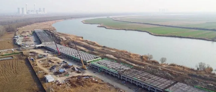 聚焦重点工程！凤台新港综合码头最新进展来了（附视频）