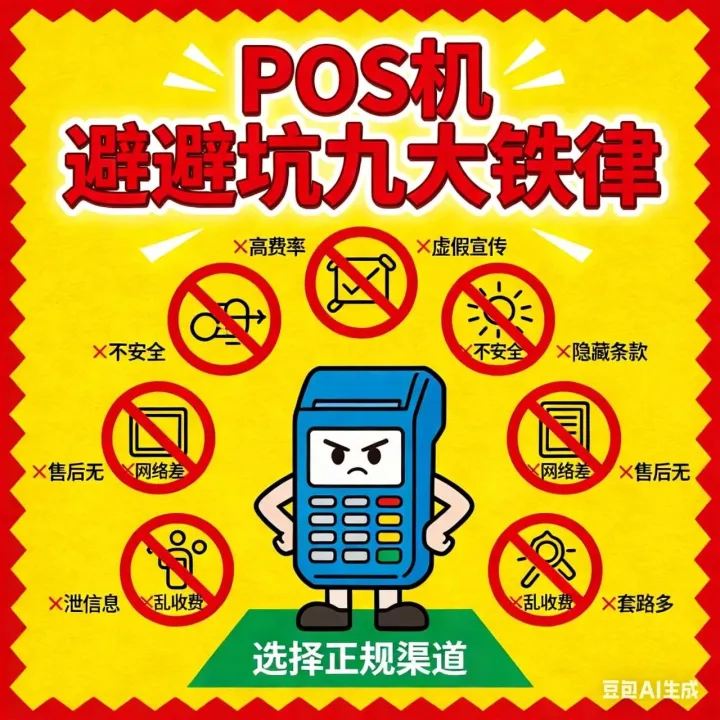 POS机避坑九大铁律：只要符合标准就没错