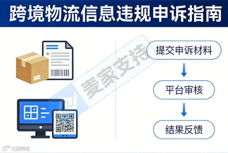 跨境物流信息违规？这份高通过率的详细申诉指南请查收