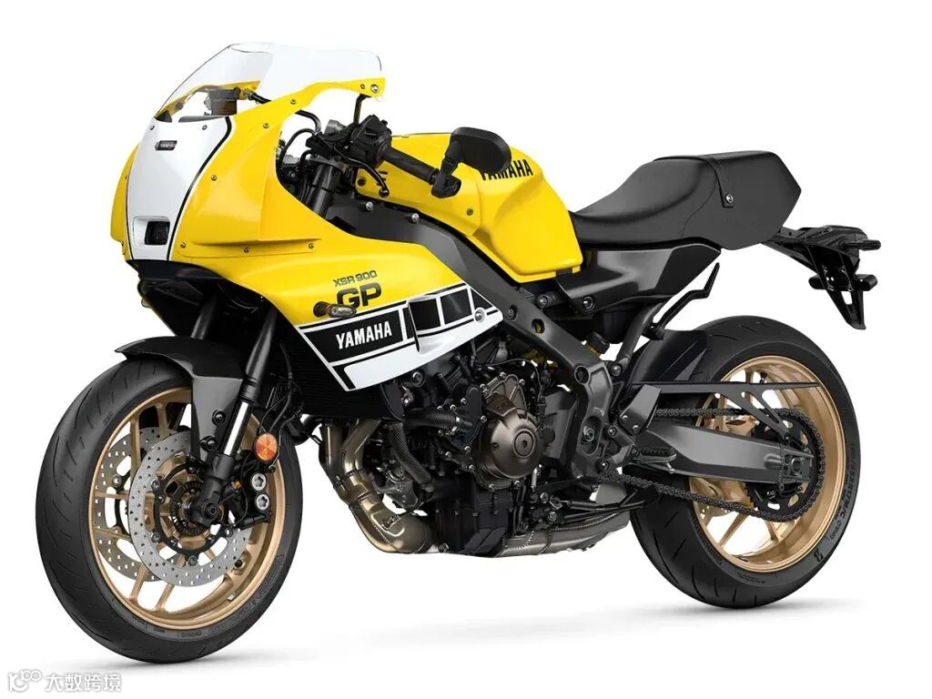 「Light Reddish Yellow Solid 1」的車架與後搖臂皆採黑色塗裝。