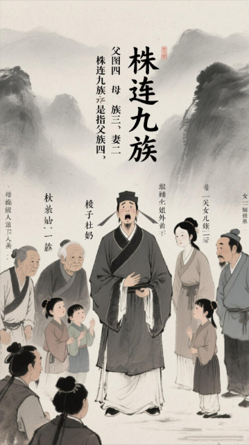 到底什么是五服、九族、祖宗十八代?- 大数跨境