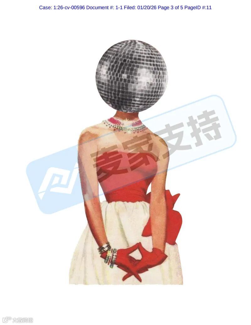 6-cv-00596，keith律所代理超现实拼贴画跨境维权，48店TRO冻结风险将至！"