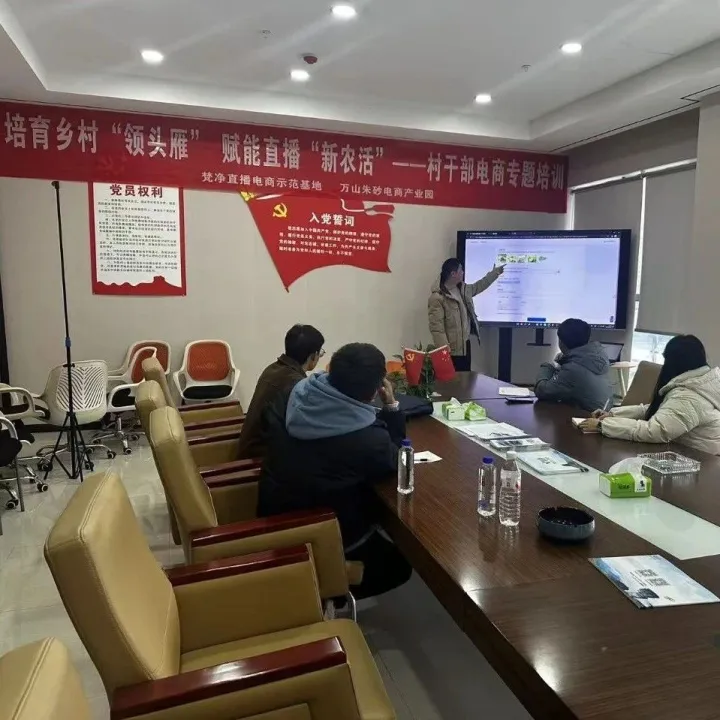 銅仁市電商賦能鄉(xiāng)村振興新篇章：梵凈直播電商示范基地與萬山朱砂產(chǎn)業(yè)園聯(lián)動開展駐村干部電商培訓