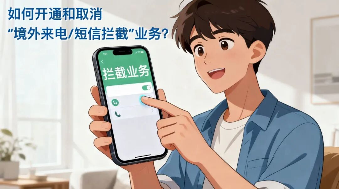如何开通和取消境外来电短信拦截业务?- 大数跨境