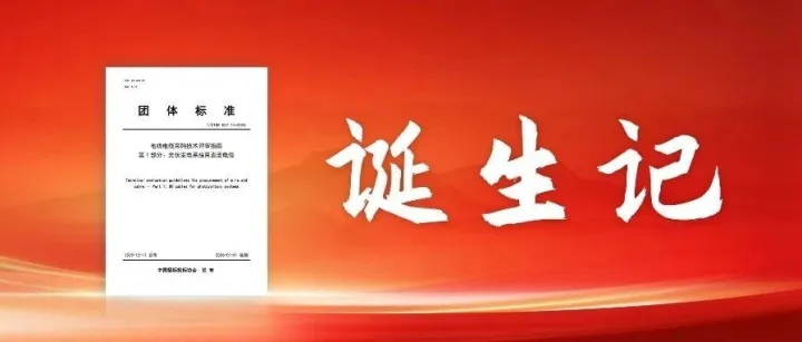 编制回顾｜T/CTBA 007.1-2025《电线电缆采购技术评审指南 第1部分：光伏发电系统用直流电缆》