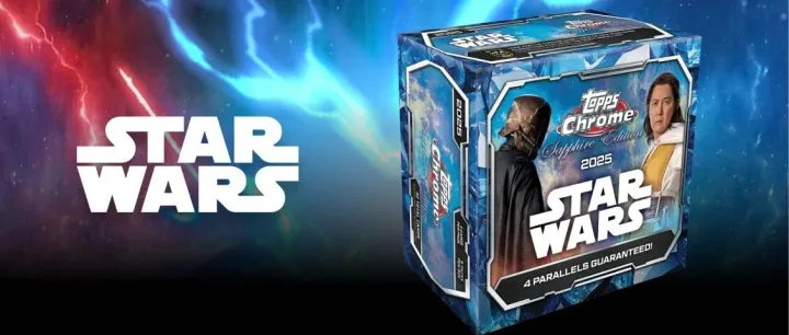 【活动预览】2025 Topps Chrome Sapphire Star Wars：银河史诗开启（互动赢好礼）