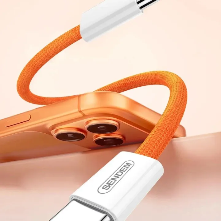 【SENDEM TG-1M/2M 苹果60W快充编织线/SENDEM TG-1M/2M Fast Charging Cable】