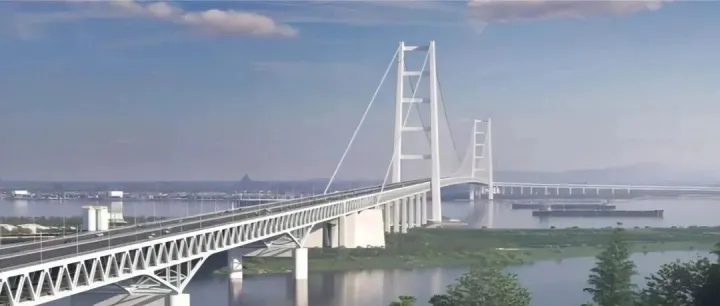 硬核突破！狮子洋大桥钢塔高度超埃菲尔铁塔