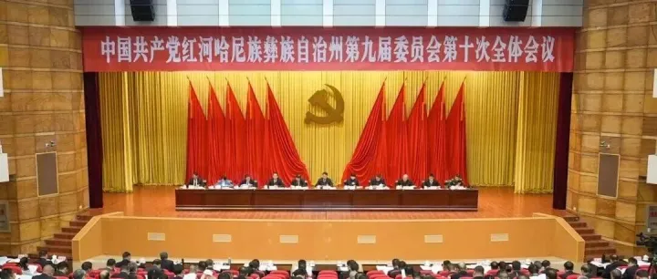 悟创公司受邀参加中共红河州委九届十次全会