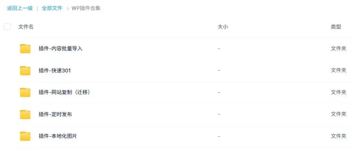 把我常用的一些SEO插件做了个合集