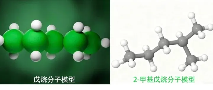 同为烃类“戊烷家族”，凭啥2-甲基戊烷（异己烷）沸点高出一大截？