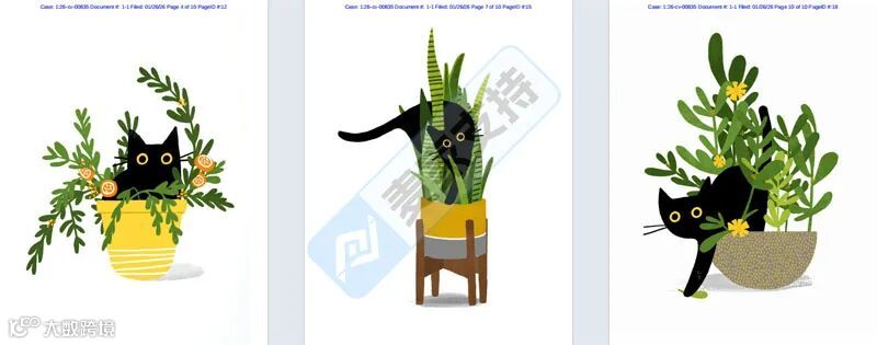 6-cv-00834，26-cv-00835，蝴蝶结与黑猫双双维权，近80店面临TRO冻结风险！"