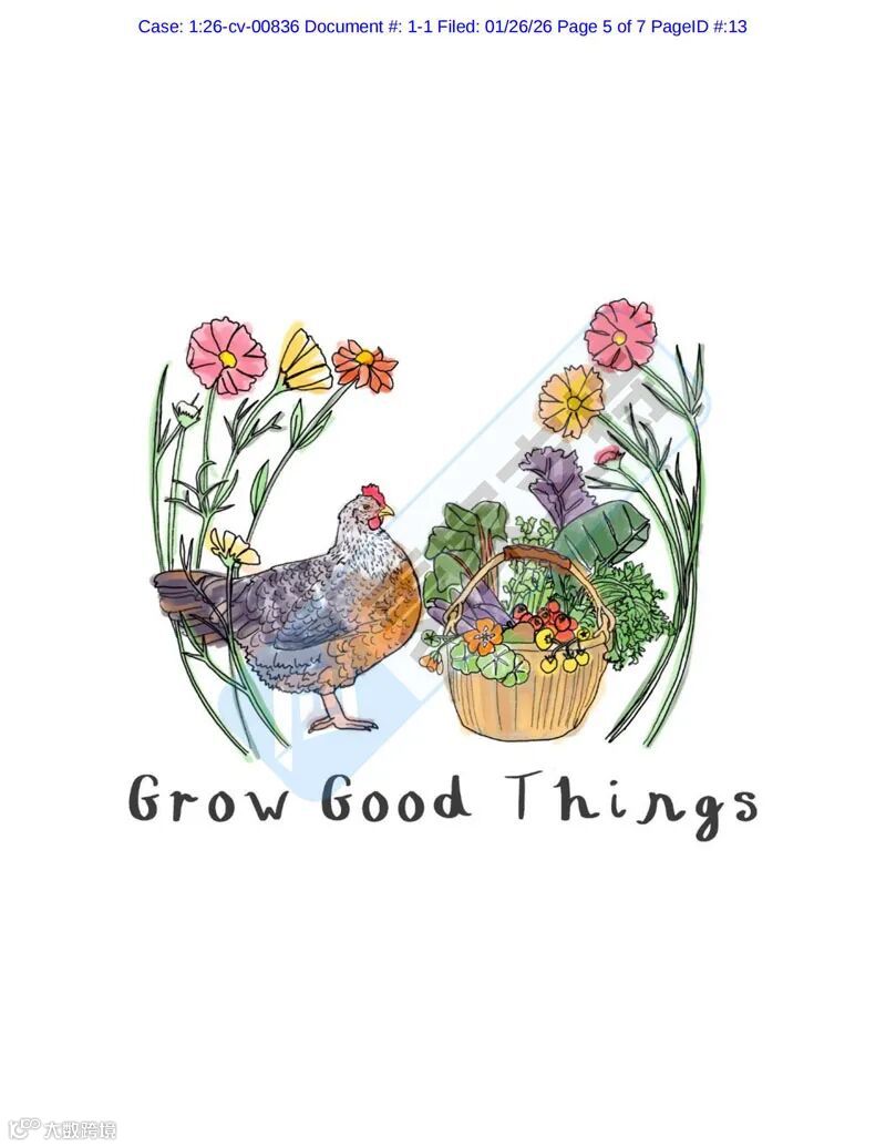 6-cv-00836,Keith律所已立案！113家店铺涉母鸡版权维权案！"