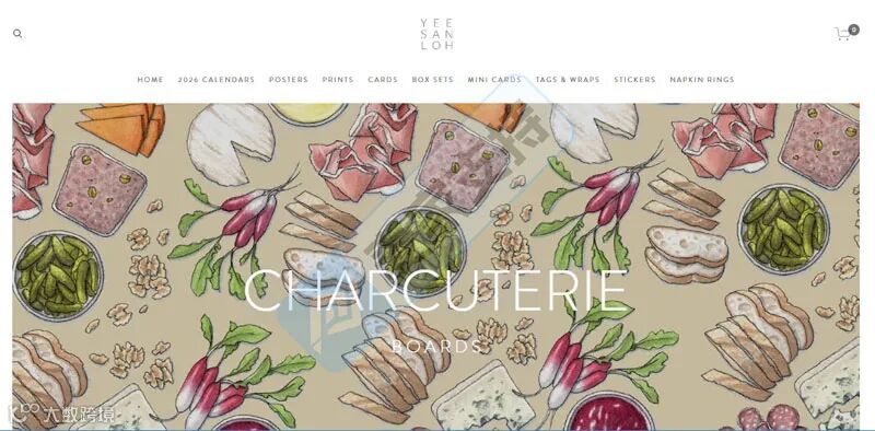 6-cv-01020，食物插画变TRO侵权炸弹！200店被Keith律所盯上，你的链接还安全吗？"