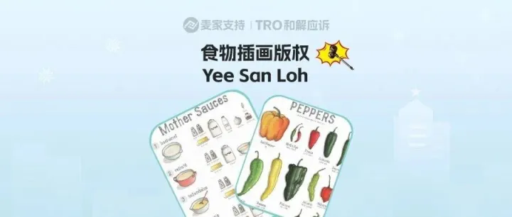 26-cv-01020，食物插画变TRO侵权炸弹！200店被Keith律所盯上，你的链接还安全吗？