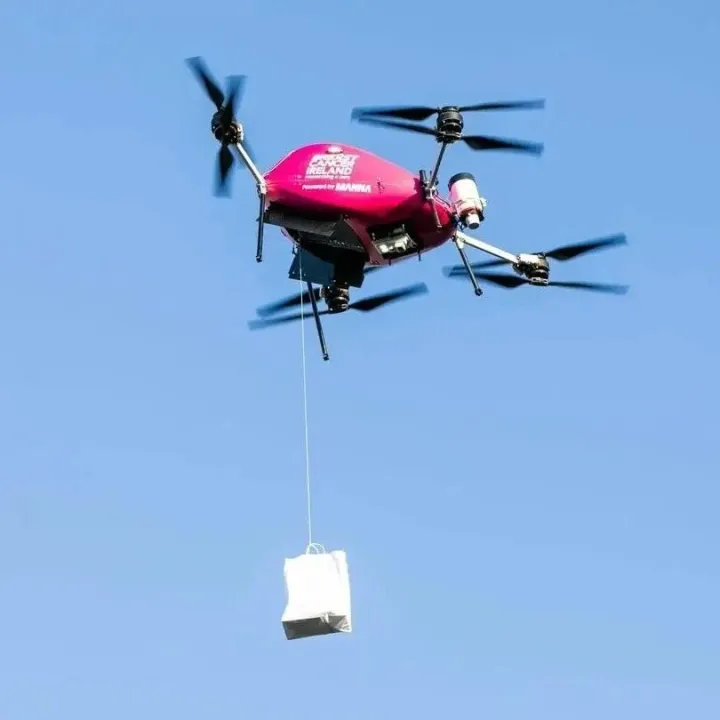 Manna在爱尔兰完成超过25万次无人机投送