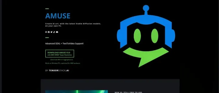 Amuse AI - AI图像生成工具