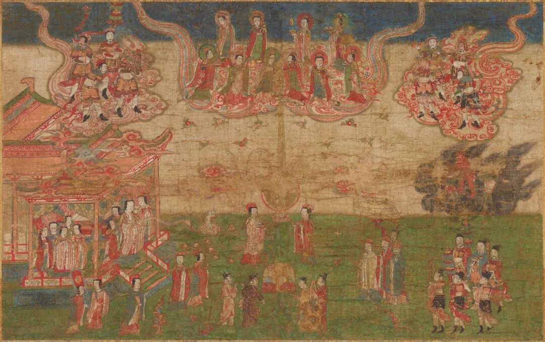 清涼赏析 | 元代摩尼教绘画《摩尼诞生图》- 大数跨境