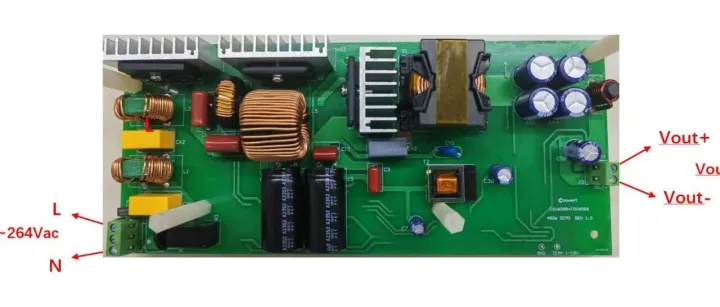 锴威特 PFC+LLC+SR 全链路国产480W AC-DC电源方案