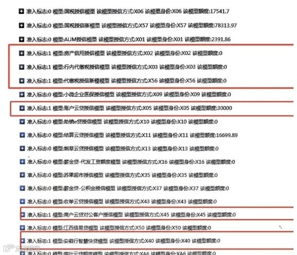建行惠懂你查档模型