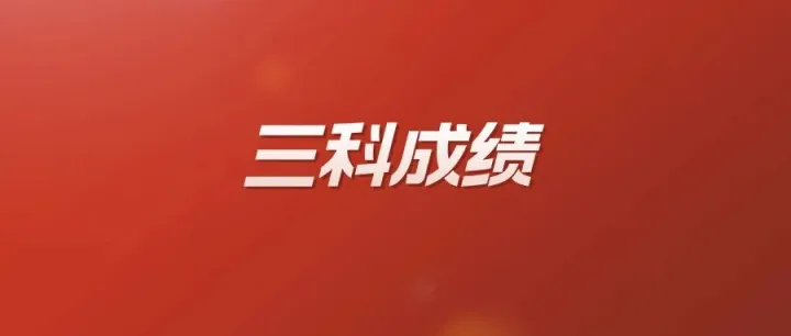 入口更新！3+证书三科成绩现在可查！