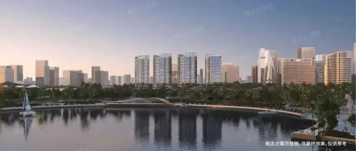 地王吹风价首曝光！本周三开放展厅！近100%使用率+3.4容积率瞰海豪宅！
