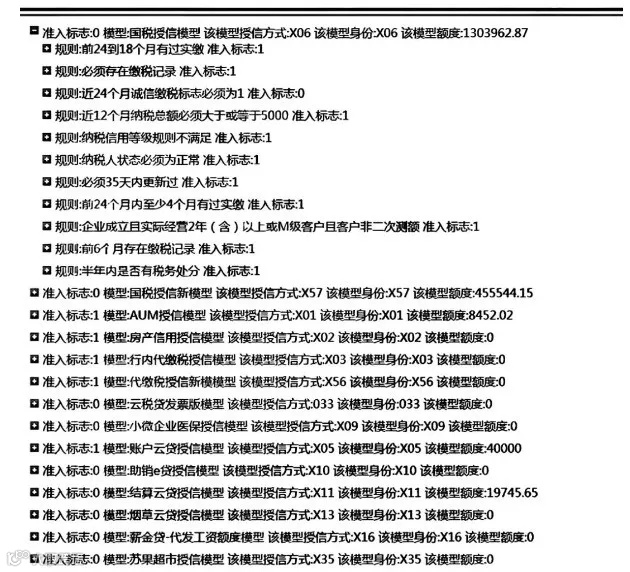 建行惠懂你查档模型