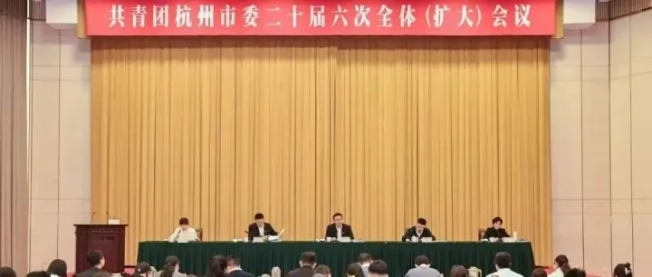 共青团杭州市委二十届常委会第四次（扩大）会议和二十届六次全体（扩大）会议召开
