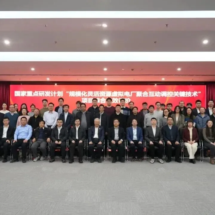 顺利通过！中国首个虚拟电厂国家重点研发计划项目！