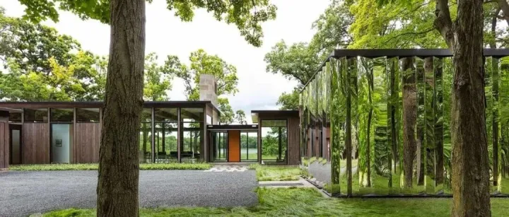 明尼蘇<em>達(dá)州</em>現(xiàn)代玻璃房子