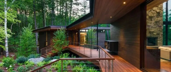 新罕布什爾州湖邊的夢(mèng)幻住宅