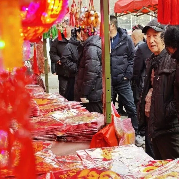 視覺丨馬上迎新春 金城年味濃