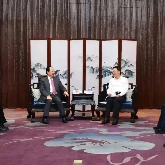 王祺揚會見金澳集團客人