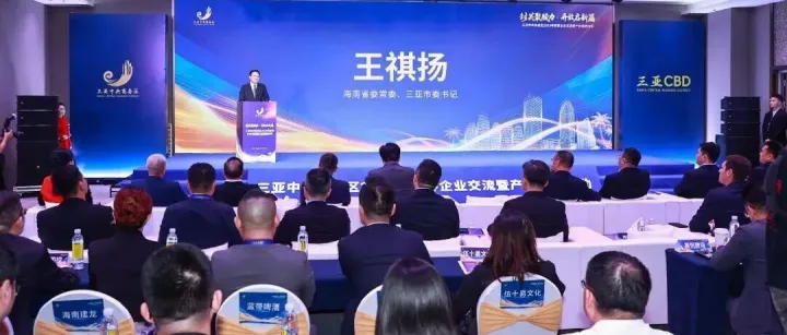三亞中央商務區(qū)舉行2026年新春企業(yè)交流暨產(chǎn)業(yè)促進活動