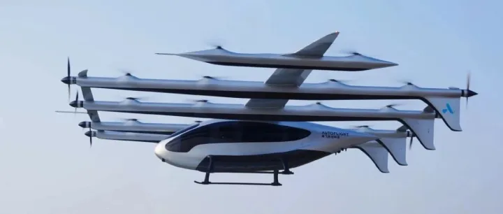 全球首款！峰飞航空5吨级eVTOL天际龙成功完成转换飞行