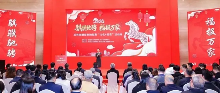 2026杭州武林商圈迎春纳福暨“文化+消费”活动周正式启动！